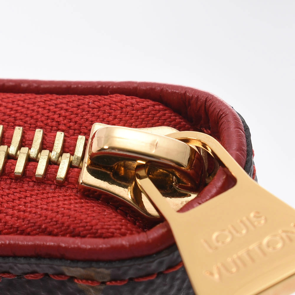 LOUIS VUITTON Monogram Retiro Zippy Wallet Cerise Red Long - Picture 6 of 8